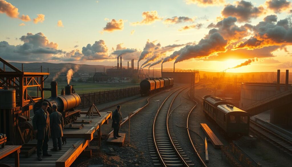 Frühindustrialisierung Deutschland Eisenbahnbau