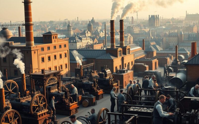 Wie Industrie und Gewerbe wuchsen