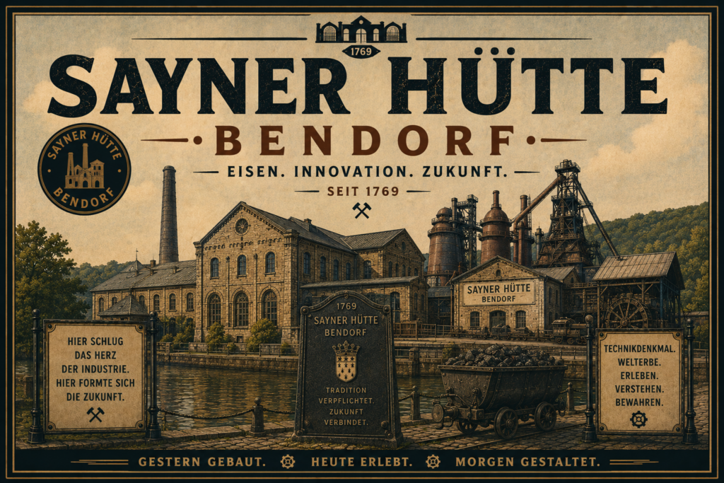 Sayner Eisenhüttenwerk Sayner Hütte Bendorf - denk-mal-industrie.de