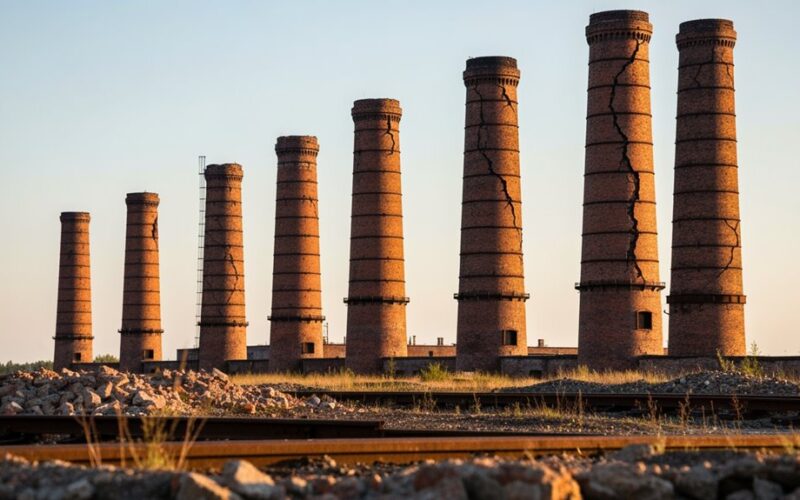 Schornsteine als historische Symbole