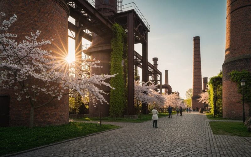 Frühjahrstouren des industriellen Erbes