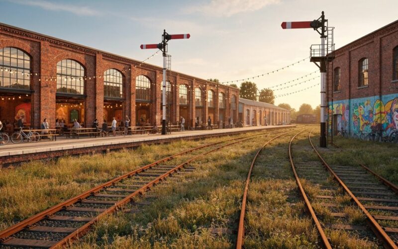 Eisenbahnen in Kultur verwandeln