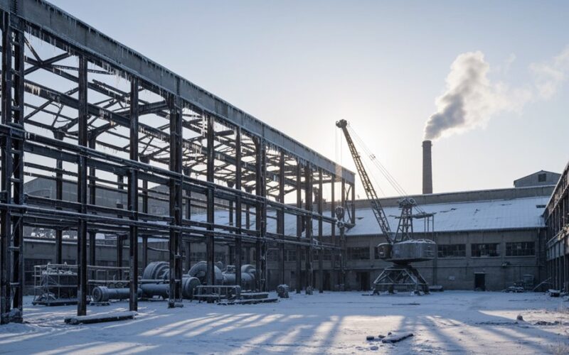 Winterbesuche im Industrieerbe